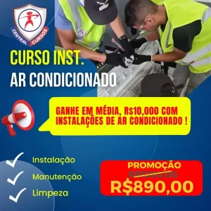 Curso Instalação e Manutenção de Ar condicionado – PRESENCIAL